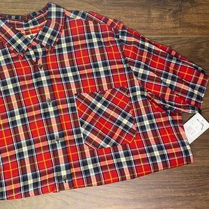 **NWT** Mens Woolrich Short Sleeved Button-Down Shirt | Size XXL
